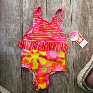 Girls 12 month one piece bathing suit